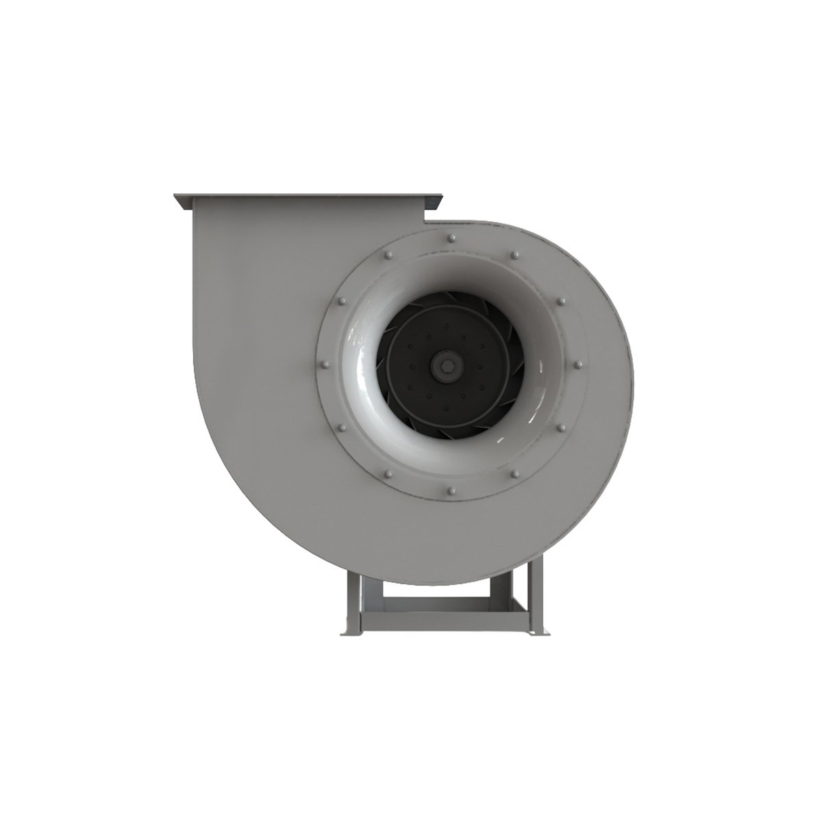 BPR 451/B Low-Pressure Centrifugal Fan Stainless Steel Blades Clean Dusty Air AC Electric Manufacturing Plants OEM Supported